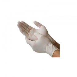 Rękawice lateksowe M /100szt/ diagnostyczne