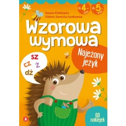 Książeczka Edukacyjna WZOROWA WYMOWA dla 4-5 Latków SKRZAT