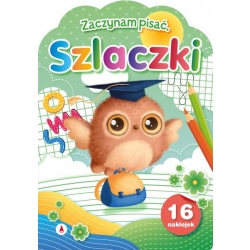 Książeczka Edukacyjna Zaczynam Pisać Szlaczki A4 SKRZAT