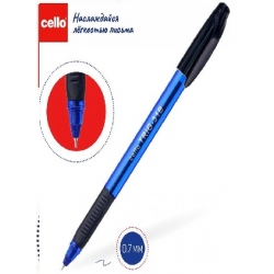 Długopis Cello Click Grip  niebieski