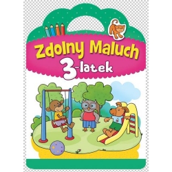 Książeczka edukacyjna ZDOLNY MALUCH 3-latek 16str SKRZAT